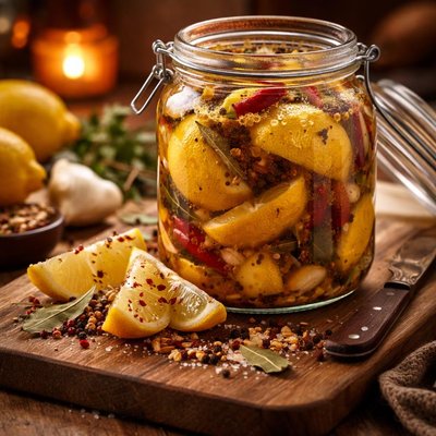 Image of Spiced Preserved Lemons