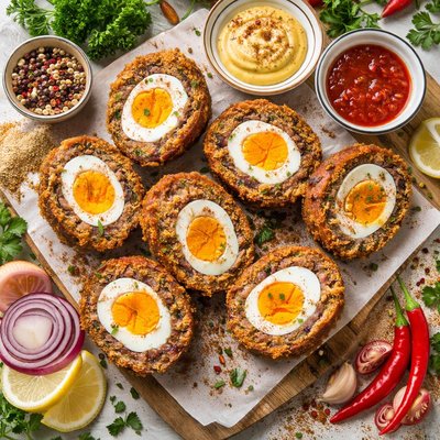 Image of Spiced Scotch Eggs