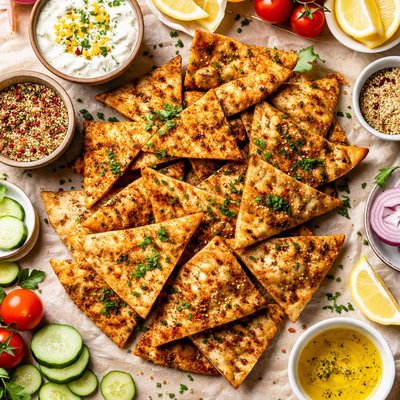 Image of Spiced Shake N Bake Pita Chips