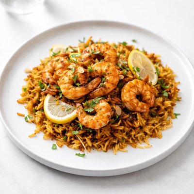 Image of Spiced Shrimp and Rice Machbous Rubyan