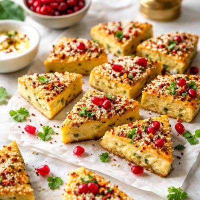 Image of Spiced Yogurt Diamonds