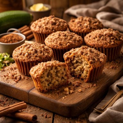 Image of Spiced Zucchini Muffins