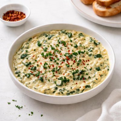 Image of Spicy Artichoke Spinach Dip