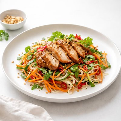Image of Spicy Asian Chicken Noodle Salad