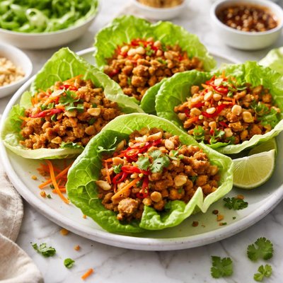 Image of Spicy Asian Lettuce Wraps