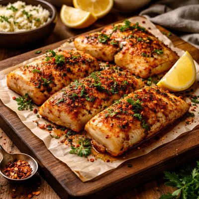 Image of Spicy Baked Cod