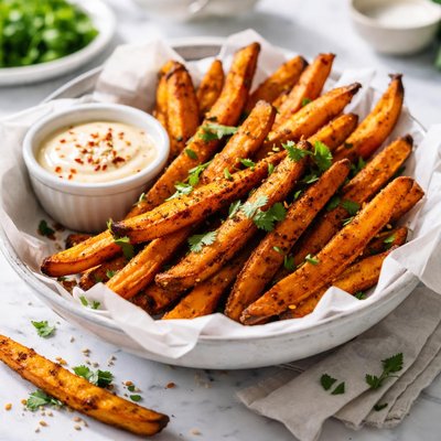 Image of Spicy Baked Sweet Potato Fries
