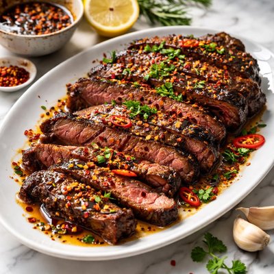 Image of Spicy Balsamic Steak Marinade