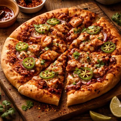 Image of Spicy Bbq Chicken Pizza