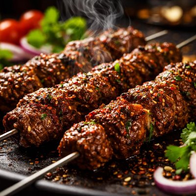 Image of Spicy Beef Kebabs