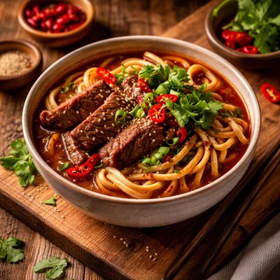 Image of Spicy Beef Noodle Bowl