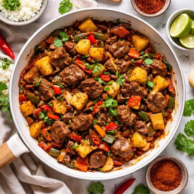 Image of Spicy Beef with Potatoes
