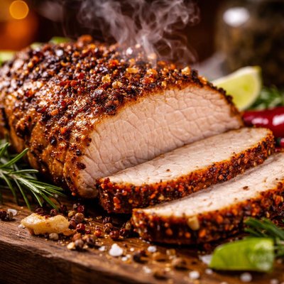 Image of Spicy Beer Brined Pork Loin