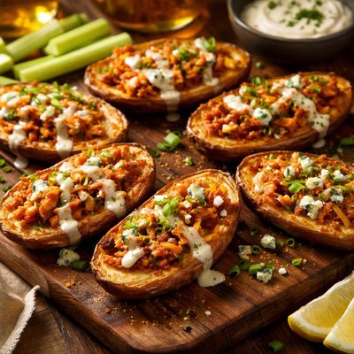 Image of Spicy Buffalo Potato Skins