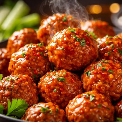 Image of Spicy Buffalo Style Meatballs