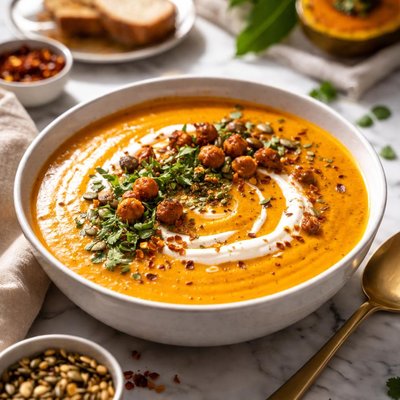 Image of Spicy Butternut Squash Soup