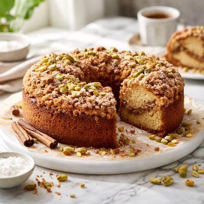 Image of Spicy Cardamom Coffee Cake