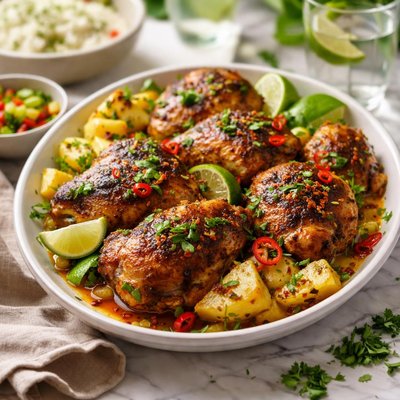 Image of Spicy Caribbean Chicken