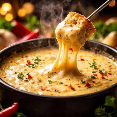 Image of Spicy Cheese Fondue
