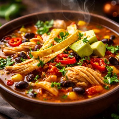 Image of Spicy Chicken Chipotle Soup
