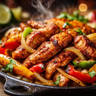 Image of Spicy Chicken Fajitas