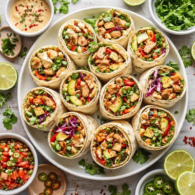 Image of Spicy Chicken Rolls