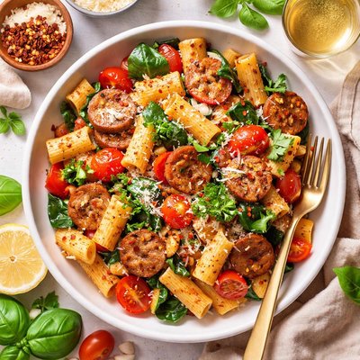 Image of Spicy Chicken Sausage Pasta