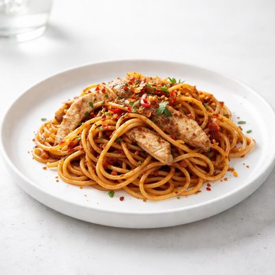 Image of Spicy Chicken Spaghetti