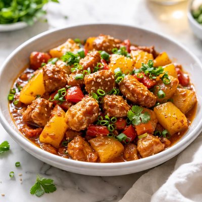 Image of Spicy Chicken with Pineapple