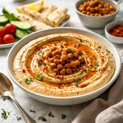 Image of Spicy Chickpea Dip Hummus