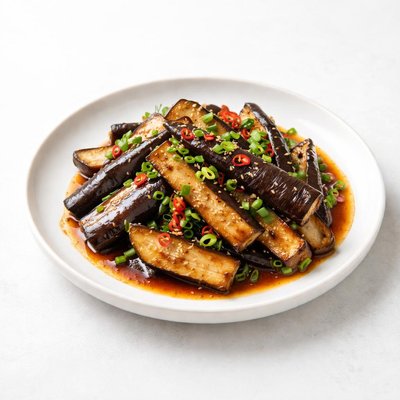 Image of Spicy Chinese Eggplant Aubergine