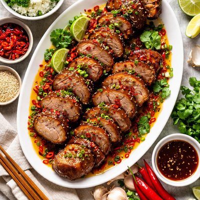 Image of Spicy Chinese Pork Tenderloin