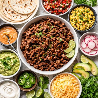 Image of Spicy Chipotle Shredded Beef for Burritos or Tacos