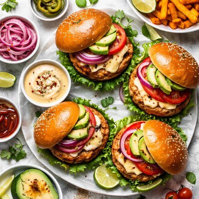 Image of Spicy Chipotle Turkey Burgers