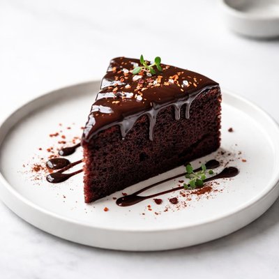 Image of Spicy Chocolate Beet Cake with Chocolate Glaze