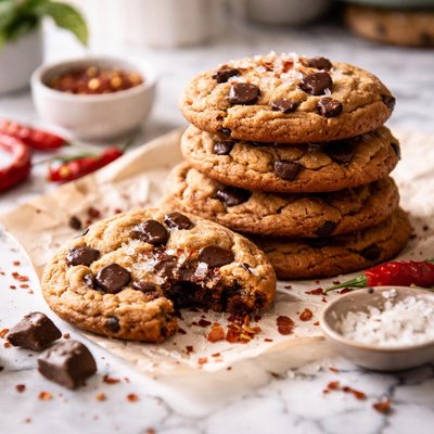 Image of Spicy Chocolate Chip Cookies