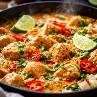 Image of Spicy Coconut Chicken Casserole