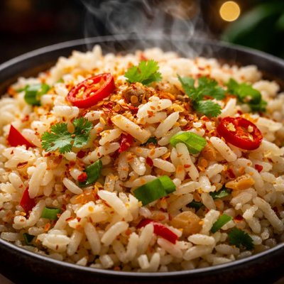 Image of Spicy Coconut Rice Pilaf
