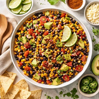 Image of Spicy Corn and Bean Salad