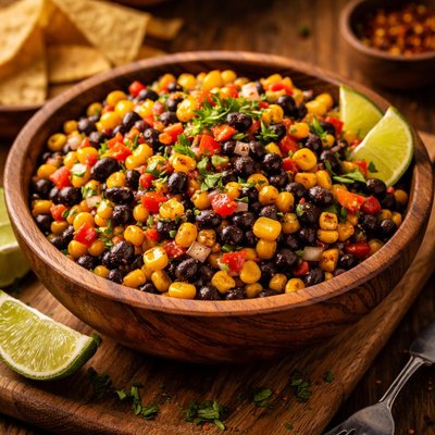 Image of Spicy Corn and Black Bean Salad