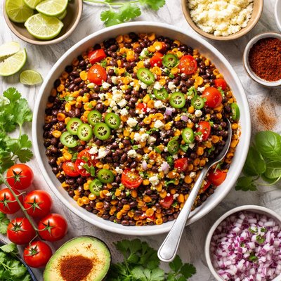 Image of Spicy Corn and Black Beans
