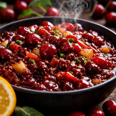Image of Spicy Cranberry Chutney