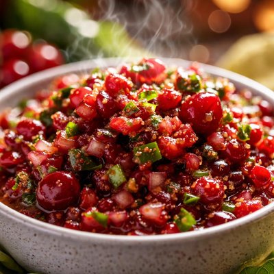 Image of Spicy Cranberry Salsa