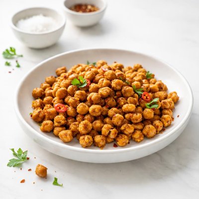 Image of Spicy Crunchy Chickpea Snack