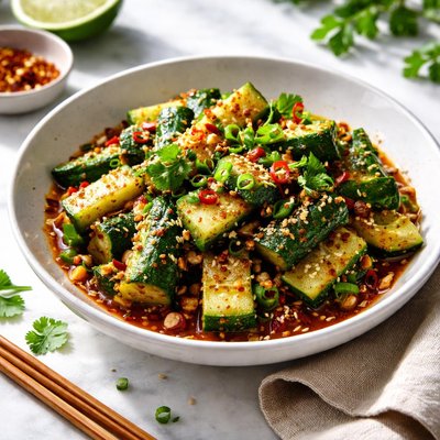 Image of Spicy Cucumbers