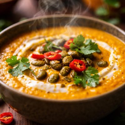 Image of Spicy Curry Pumpkin Soup
