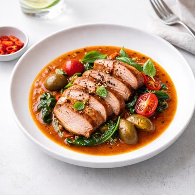 Image of Curry de Pato Picante Vegano