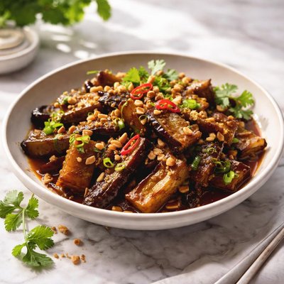 Image of Spicy Eggplant Aubergine