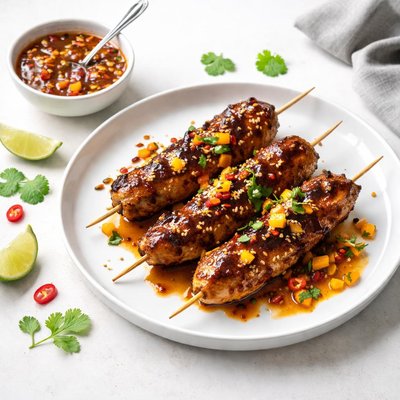 Image of Spicy Fruit Finishing Glaze for Barbecue