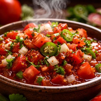 Image of Spicy Garden Salsa